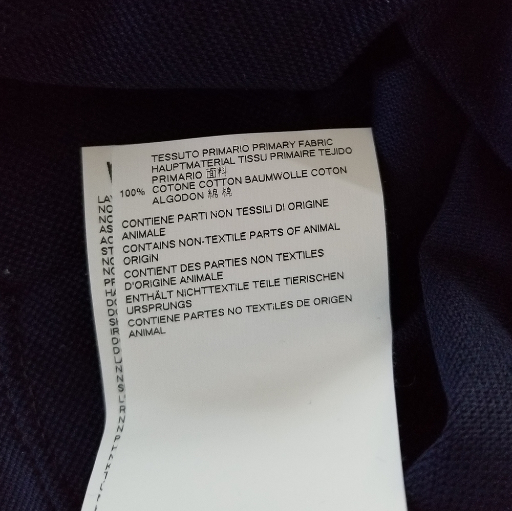 Dsquared2 Cotton White Collar Polo Shirt Blue Size S Small - Picture 7 of 8